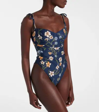 Agua by Agua Bendita Rabano floral swimsuit | Thumbnail 4 Agua by Agua Bendita Rabano floral swimsuit | Thumbnail 4