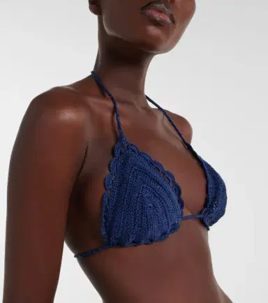 Anna Kosturova Crochet bikini top | Thumbnail 3