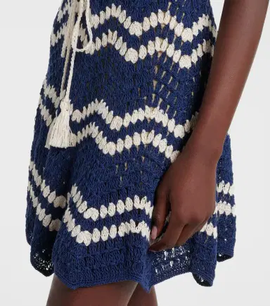 Anna Kosturova Melissa crochet cotton minidress | Thumbnail 4