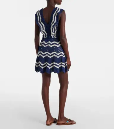 Anna Kosturova Melissa crochet cotton minidress | Thumbnail 5