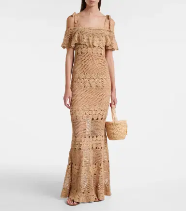 Anna Kosturova Marianne crochet cotton maxi dress | Thumbnail 2 Anna Kosturova Marianne crochet cotton maxi dress | Thumbnail 2