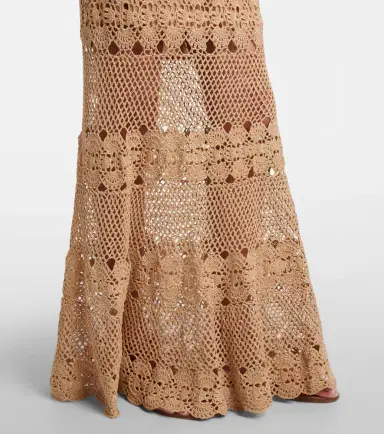 Anna Kosturova Marianne crochet cotton maxi dress | Thumbnail 4 Anna Kosturova Marianne crochet cotton maxi dress | Thumbnail 4