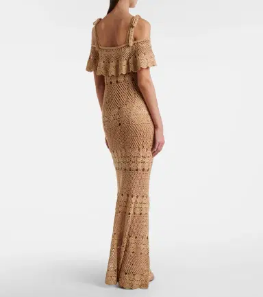 Anna Kosturova Marianne crochet cotton maxi dress | Thumbnail 5 Anna Kosturova Marianne crochet cotton maxi dress | Thumbnail 5