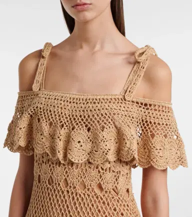 Anna Kosturova Marianne crochet cotton maxi dress | Thumbnail 6 Anna Kosturova Marianne crochet cotton maxi dress | Thumbnail 6