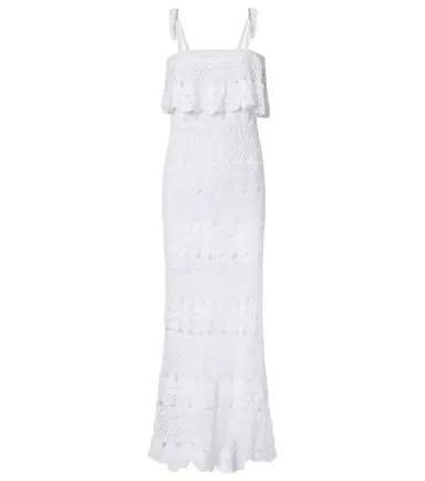 Anna Kosturova Marianne crochet cotton maxi dress | Thumbnail 1