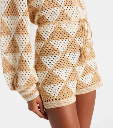 Anna Kosturova Maija crochet cotton shorts | Thumbnail 5
