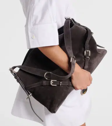 Givenchy Voyou Medium suede shoulder bag | Thumbnail 7 Givenchy Voyou Medium suede shoulder bag | Thumbnail 7