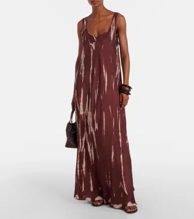 Anna Kosturova Tie-dye silk maxi dress | Thumbnail 2