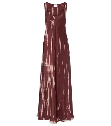 Anna Kosturova Tie-dye silk maxi dress | Thumbnail 1
