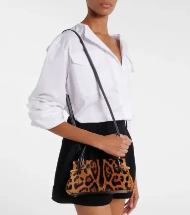 Givenchy Pinch Mini calf hair shoulder bag | Thumbnail 6 Givenchy Pinch Mini calf hair shoulder bag | Thumbnail 6