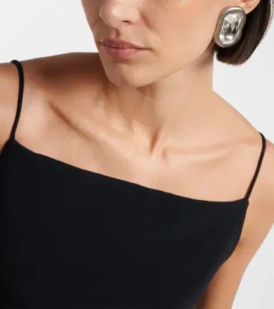 Givenchy Sculptural Crystal embellished earrings | Thumbnail 5