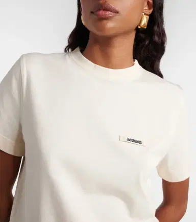 Jacquemus Logo cotton jersey T-shirt | Thumbnail 3