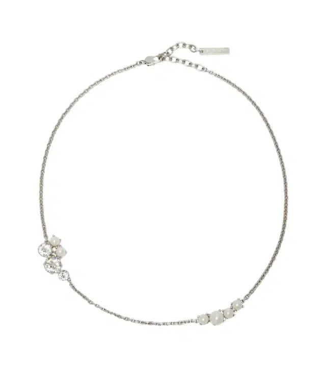 Crystal Pearl necklace