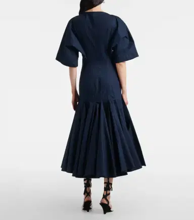 Jacquemus Moisson cotton poplin midi dress | Thumbnail 2