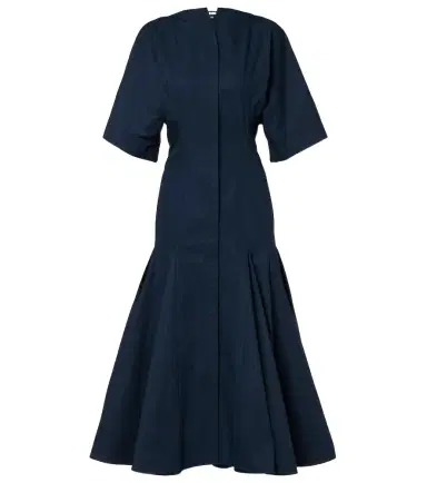 Jacquemus Moisson cotton poplin midi dress | Thumbnail 1