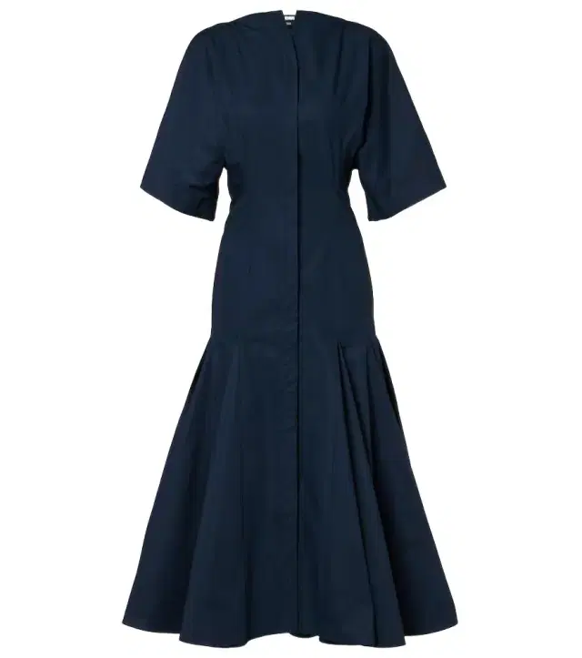 Jacquemus Moisson cotton poplin midi dress