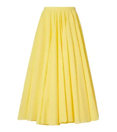 Jacquemus Paysan asymmetric cotton-blend midi skirt | Thumbnail 1