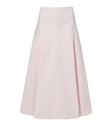 Jacquemus Triangle cotton poplin midi skirt | Thumbnail 1