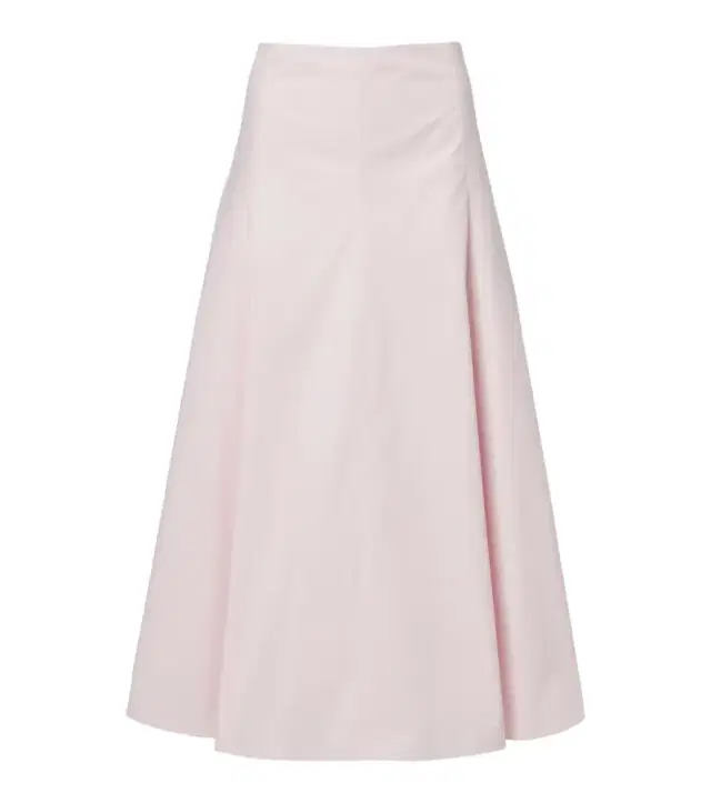 Jacquemus Triangle cotton poplin midi skirt