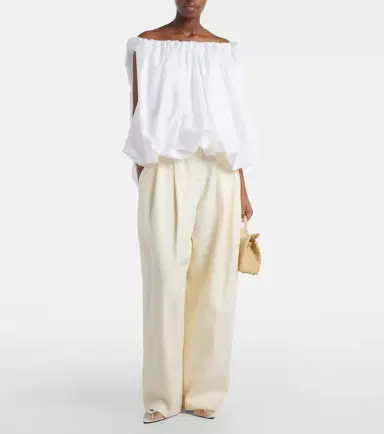 Jacquemus Man's virgin wool wide-leg pants | Thumbnail 2 Jacquemus Man's virgin wool wide-leg pants | Thumbnail 2