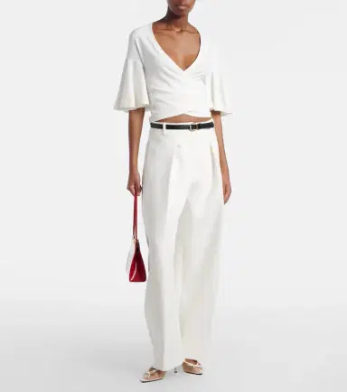 Jacquemus Ovalo wide-leg pants | Thumbnail 3