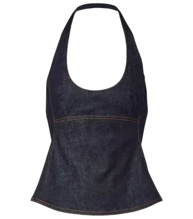 Jacquemus Lavoir de-Nîmes denim halterneck top | Thumbnail 1