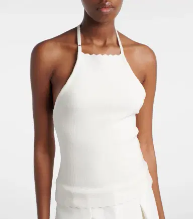 Jacquemus Tablier knitted halterneck top | Thumbnail 2