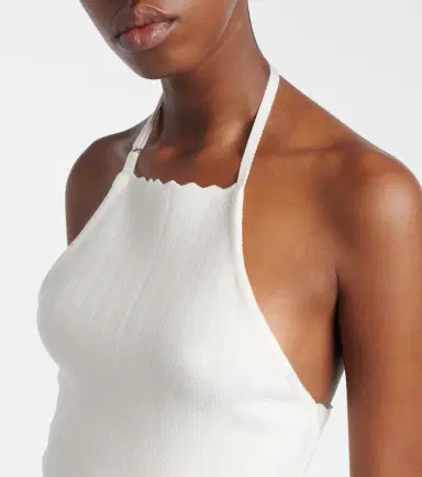 Jacquemus Tablier knitted halterneck top | Thumbnail 3