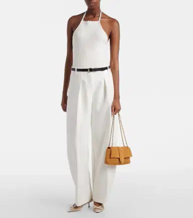 Jacquemus Tablier knitted halterneck top | Thumbnail 4