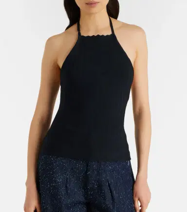 Jacquemus Tablier knitted halterneck top | Thumbnail 2