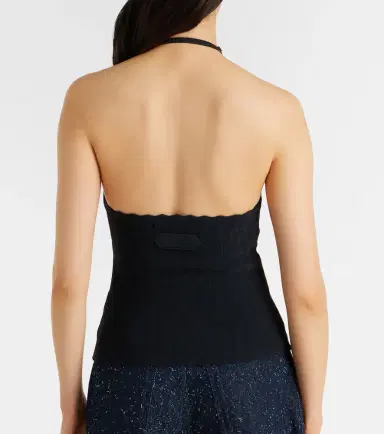 Jacquemus Tablier knitted halterneck top | Thumbnail 4