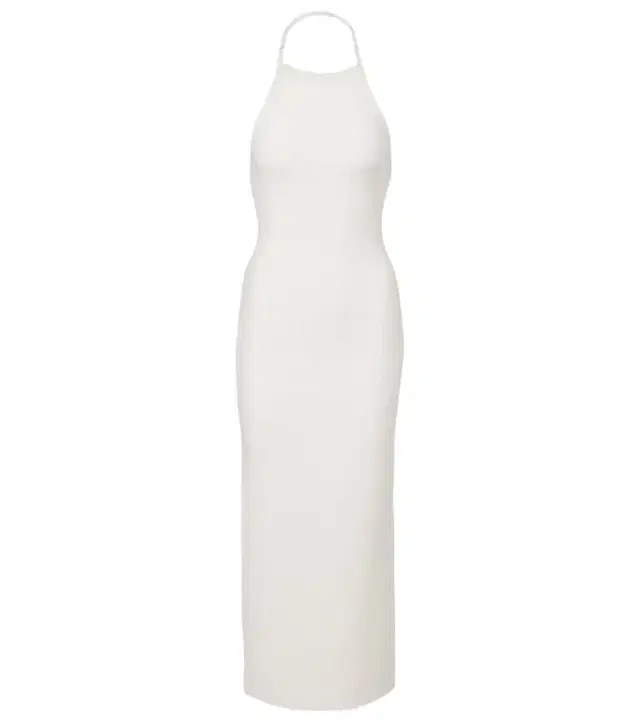 Jacquemus Tablier knitted midi dress
