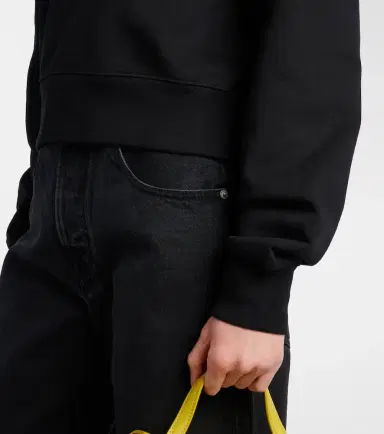 Jacquemus Logo cotton jersey hoodie | Thumbnail 3 Jacquemus Logo cotton jersey hoodie | Thumbnail 3