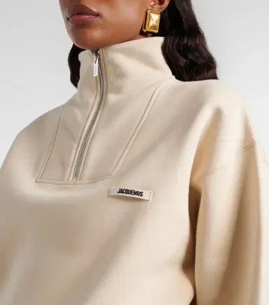 Jacquemus Logo cotton jersey sweatshirt | Thumbnail 3