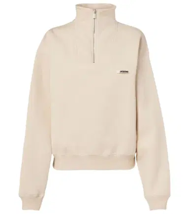 Jacquemus Logo cotton jersey sweatshirt | Thumbnail 1