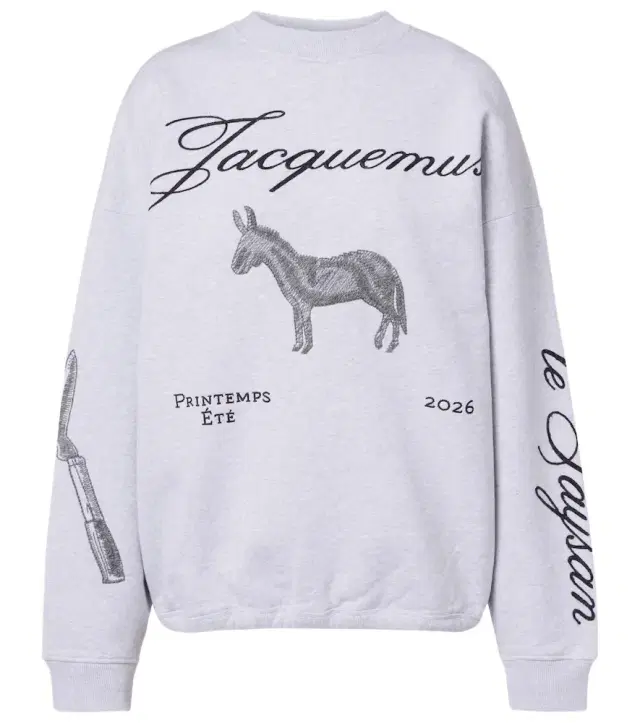 Ane embroidered cotton sweatshirt