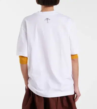 Plan C Printed cotton jersey T-shirt | Thumbnail 2