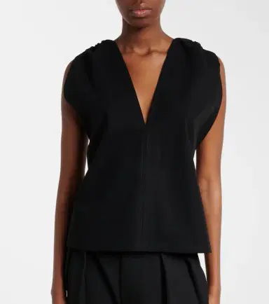 Plan C Cotton crêpe top | Thumbnail 3