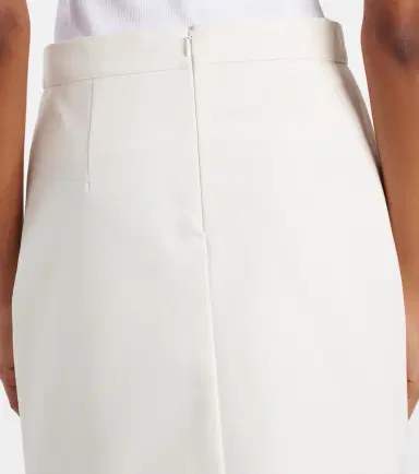 Plan C Embellished cotton drill midi skirt | Thumbnail 2