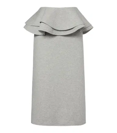 Plan C Ruffled cotton-blend midi skirt | Thumbnail 1 Plan C Ruffled cotton-blend midi skirt | Thumbnail 1