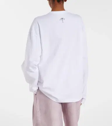 Plan C Printed cotton jersey T-shirt | Thumbnail 2