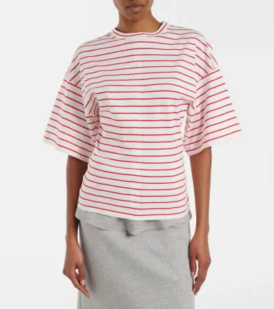 Plan C Striped cotton jersey T-shirt | Thumbnail 2