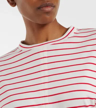 Plan C Striped cotton jersey T-shirt | Thumbnail 4