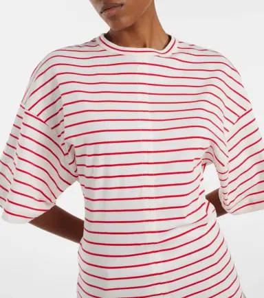 Plan C Striped cotton jersey T-shirt | Thumbnail 8
