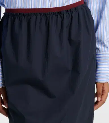 Plan C Cotton midi skirt | Thumbnail 4