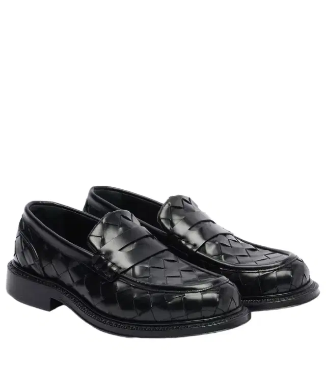 Bottega Veneta James Intrecciato leather loafers