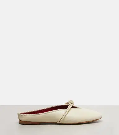 Bottega Veneta Rosa Intrecciato leather mules | Thumbnail 4 Bottega Veneta Rosa Intrecciato leather mules | Thumbnail 4