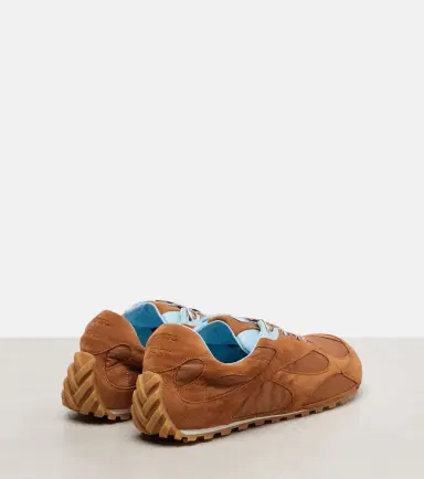 Bottega Veneta Orbit Flash suede-trimmed sneakers | Thumbnail 3 Bottega Veneta Orbit Flash suede-trimmed sneakers | Thumbnail 3