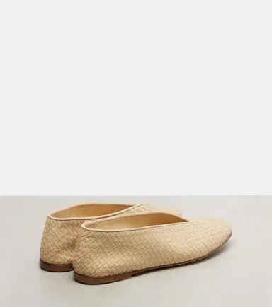 Bottega Veneta Rosa Intrecciato leather ballet flats | Thumbnail 4 Bottega Veneta Rosa Intrecciato leather ballet flats | Thumbnail 4