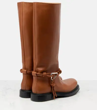Bottega Veneta James leather knee-high boots | Thumbnail 2